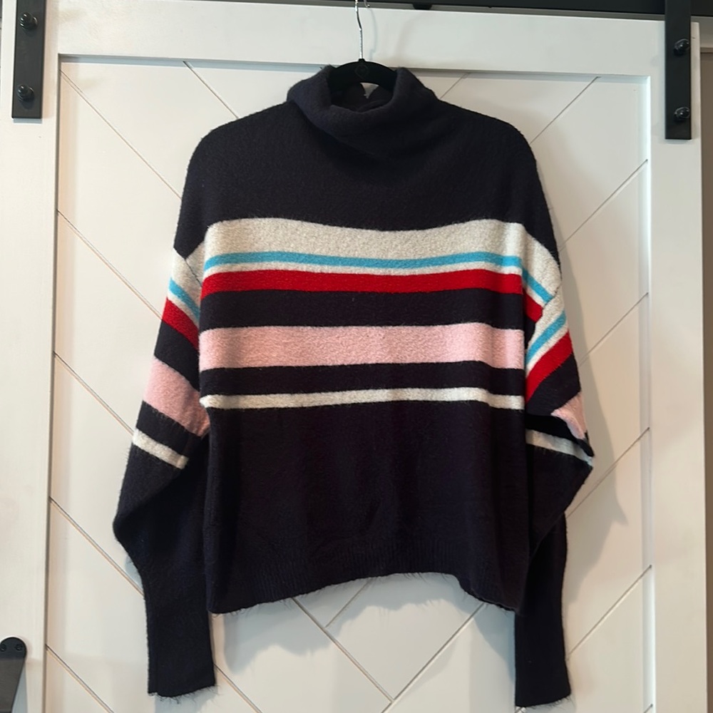 Code Mode Blue Colorful Sweater